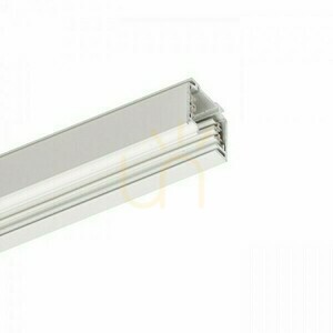 Eutrac Lighting Rail 3m 3 Phase White 230 V small 0