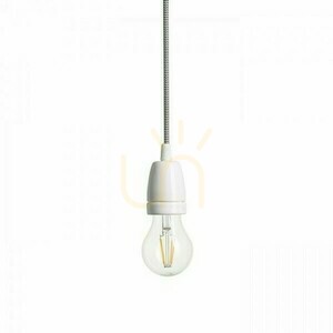 Abajur, abajur Fabio Set de suspendare Porțelan alb/negru 230 V E27 42 W. small 4