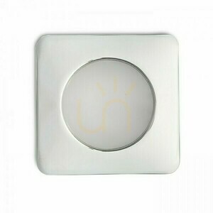 Corp de iluminat de încastrat Inez Sq Chrome 12 V= Led 3 W Ip44 3000 K small 3