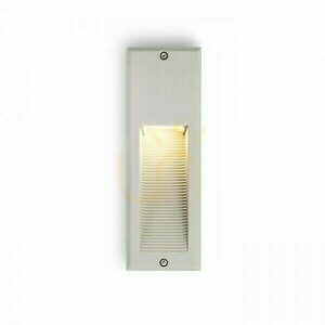 Faca gri argintiu pentru exterior 230 V LED 2 W IP54 3000 K small 1