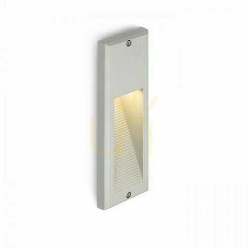 Verifica Faca gri argintiu pentru exterior 230 V LED 2 W IP54 3000 K