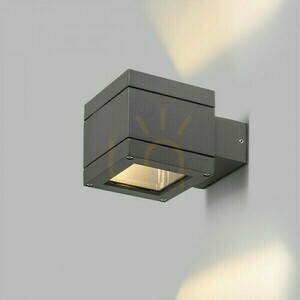 Lampă de perete Telo lampă de perete Antracit 230 V G9 40 W Ip44 small 1
