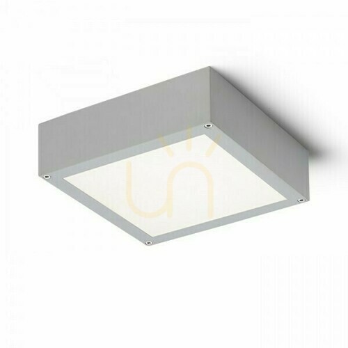 Verifica Plafonds În aer liber Scott Plafon Silver Gray 230 V Led 9.8 W Ip54 3000 K