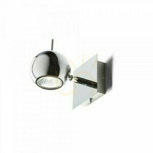 Lucios I Lampă montată pe suprafață crom 230 V Led Gu10 8 W. small 1