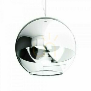 Beau Monde 35 Lampă suspendată Beau Monde 35 Lampă suspendată Sticlă cromată/Veghea transparentă 230 V E27 25 W. small 2