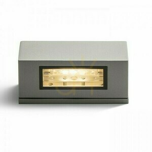 Lampă de perete Woop lampă de perete Silver Grey 230 V R7s 78mm 48 W Ip54 small 1