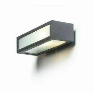 Aplică Gino lampă de perete Antracit 230 V E27 18 W Ip44 small 0