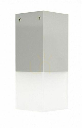 Verifica Lampă de tavan exterior SU-MA Cube argint aluminiu IP44 20W CB-S AL