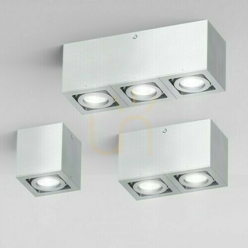 Verifica Spot încastrat Rendl BERIT II din aluminiu GU10 2 × 50 W R10120