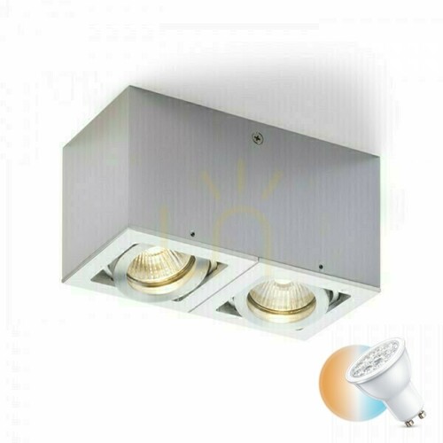 Verifica Spot încastrat Rendl BERIT II din aluminiu GU10 2 × 50 W R10120