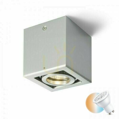 Verifica Farul descendent Berit I Aluminum 230 V Gu10 50 W.