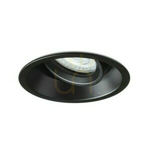 Sober Black 230 V Gu10 50 W, de culoare neagră, pentru încastrare. small 3