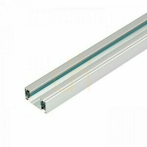 Șină de iluminat 1 F 1m gri argintiu 230 V small 0