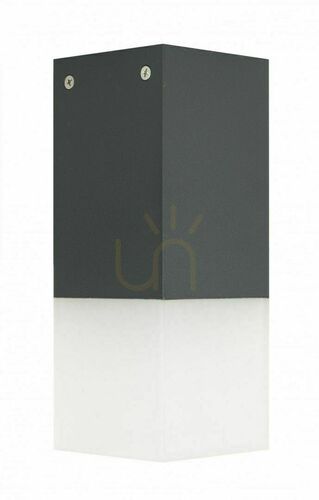 Verifica Plafonieră exterior SU-MA CUBE gri închis 20W 20,5 cm CB-S DG