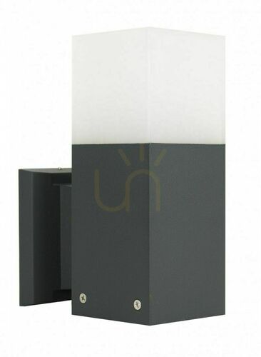 Verifica Aplica perete exterior SU-MA Cube gri inchis IP44 E27 CB-K DG