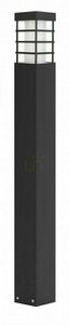 Lampă poștală exterior SU-MA RADO II 1 BL negru 75 cm IP54 aluminiu RADO II 1 BL small 0