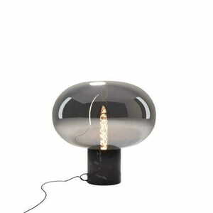 Lampă de masă Max Light Moonstone T0057 sticlă fumurie marmură neagră 45 cm 0 Lampă de masă Max Light Moonstone T0057 sticlă fumurie marmură neagră 45 cm small 0
