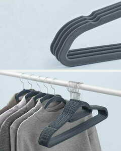 Cârlige din catifea gri 20pcs - CRF20VX small 2