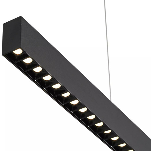 Verifica SIGI I LED 36W lampă suspendată negru 150 cm PL0126-BK - YASKR