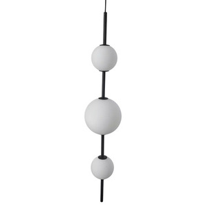 Bolti IP44 Lampă suspendată cu LED negru PL0109-3 small 2