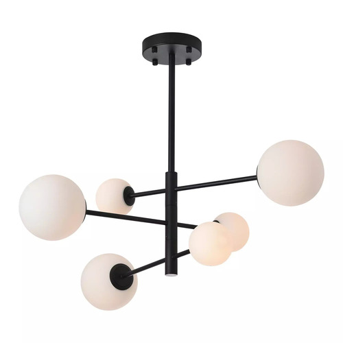 Verifica Bolti Plafonieră 6xG9 negru PLC0103-BK