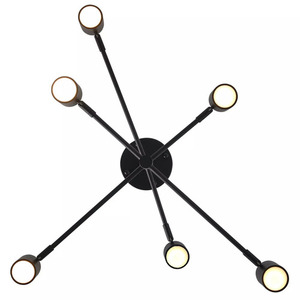 Plafonieră NOE negru PLC0102-BK - YASKR small 2