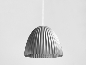 Lampă suspendată PLISSART M - argintiu small 0