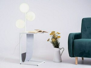 Lampă de masă BOBLER - alb small 1