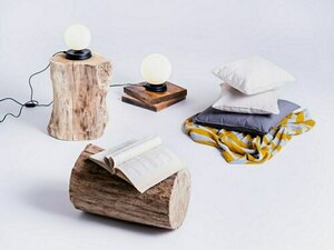 Lampă de masă CustomForm MANEN M, glob din sticlă opal Ø20 cm, bază neagră, E27 small 2
