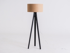 Lampadar CustomForm MASALA JUTE FLOOR, trepied negru, abajur Ø50 cm small 3