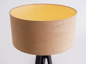 Lampadar CustomForm MASALA JUTE FLOOR, trepied negru, abajur Ø50 cm small 4