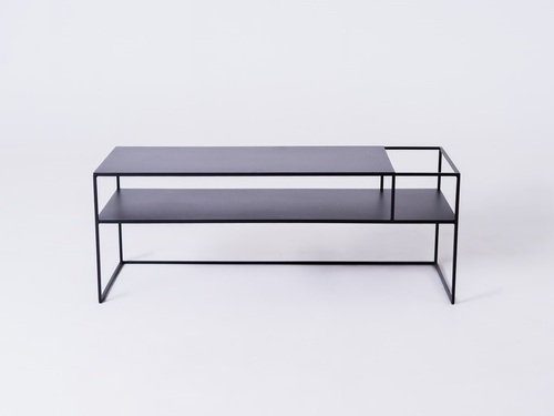 Verifica Masă RTV SENSO FLOWER METAL 120x45 P - negru