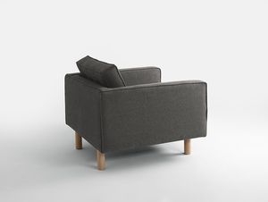 Fotoliu TOPIC WOOD - oțel(et91), natural small 3