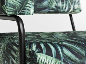 Fotoliu SIMPLE - tropical vibes(dar01), negru small 4