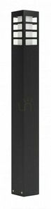 Lampă poștală exterior SU-MA RADO III 1 BL negru 75 cm aluminiu RADO III 1 BL small 0