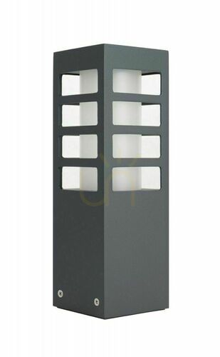 Lampă poștală exterior SU-MA RADO III 3 DG gri închis aluminiu 25 cm