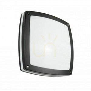 Lampă de perete exterior SU-MA NEX negru aluminiu 30x30 cm 91022-BL small 0