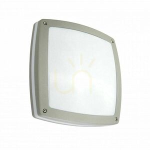 Aplica de exterior SU-MA NEX argintie aluminiu 30x30 cm 91022-AL small 0