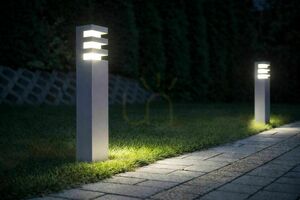 Lampă stâlp grădină SU-MA RADO 3 DG gri închis IP54 25 cm small 2
