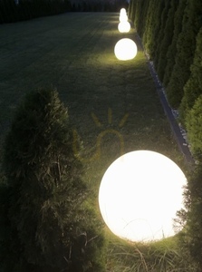Lampă glob grădină Lunares Luna Ball 50 cm alb LED E27 IP44 LB50B small 11