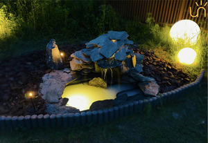 Lampă glob grădină Lunares Luna Ball 50 cm alb LED E27 IP44 LB50B small 13