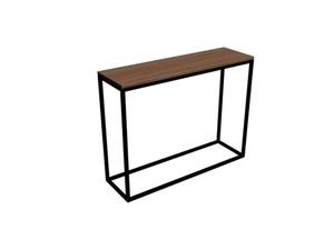 JULITA SOLID WOOD 92-1F consolă din lemn masiv - stejar, alb small 6