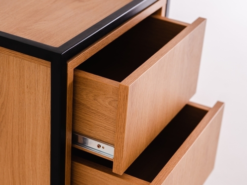 Verifica SKAP 1R1 DRAWER x2 bibliotecă - negru