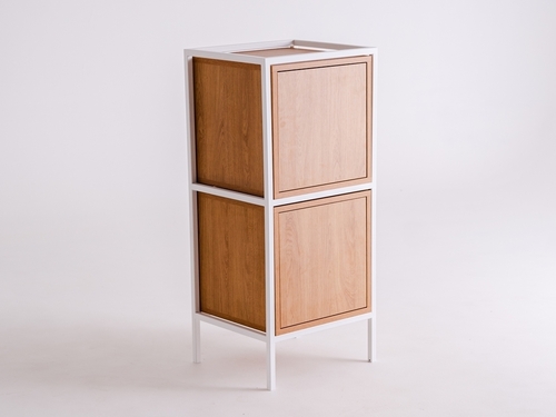Verifica SKAP 1R2 DOOR x2 bibliotecă - alb