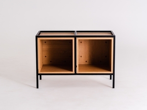 Bibliotecă SKAP 2R1 BOKS x2 - negru small 3