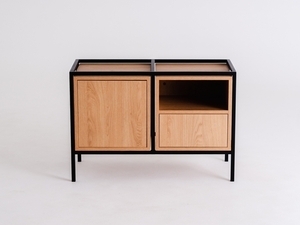 Bibliotecă SKAP 2R1 MIX - negru small 3