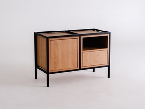 Bibliotecă SKAP 2R1 MIX - negru small 0