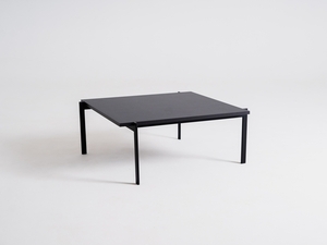 Măsuță de cafea CustomForm BORGE 100 LOW neagră 100 × 100 cm small 0