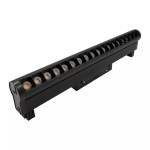 Rotater 18W Magnet Line rotativ rotativ Spot Lamp LED negru TLV-11-18TU small 2