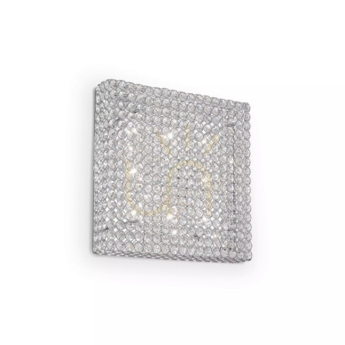 Verifica Plafonieră Ideal Lux Admiral PL8 crom cristal 51 cm G9 080352